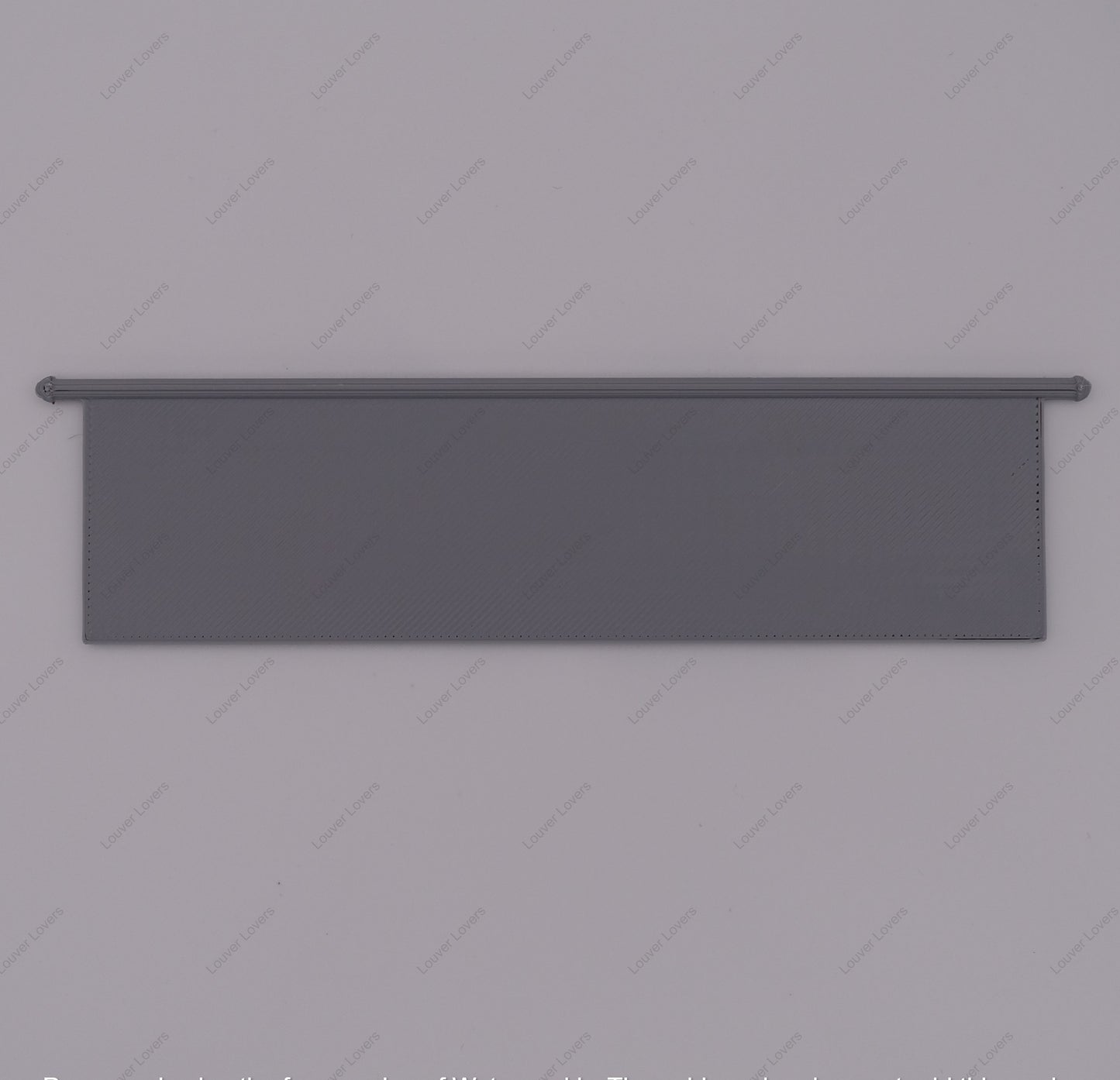 4 13/16" Wide by 1 5/16" Tall Louver