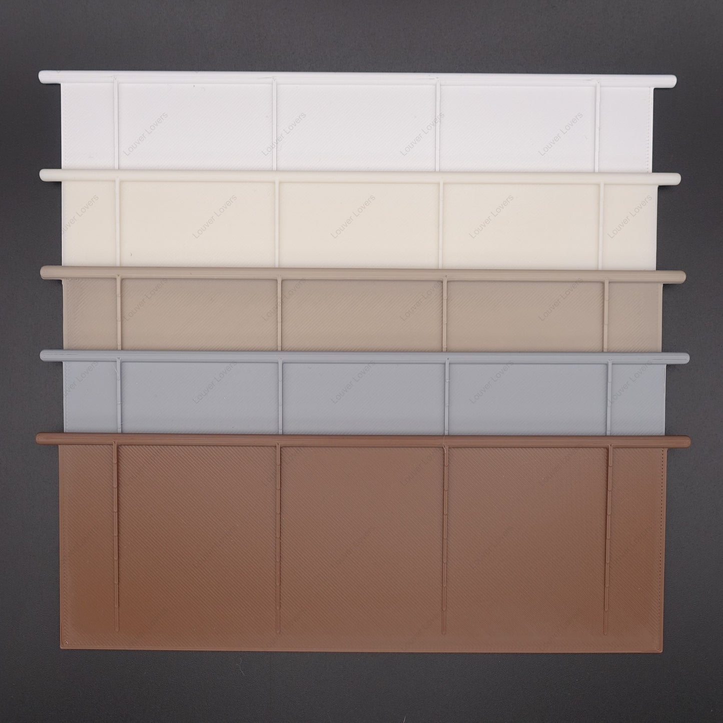 6 3/4" Wide • 2 7/16" Tall Vent Slat (1/4" pegs)