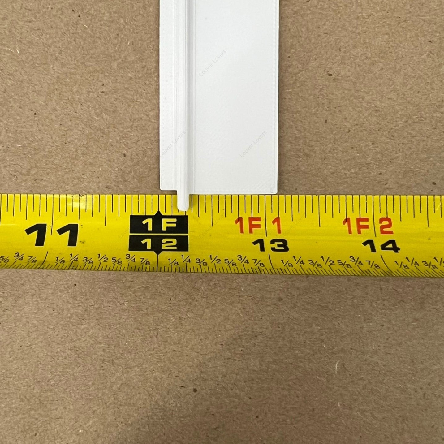 4 3/8" Wide • 1 1/8" Tall Vent Slat (Offset Peg)