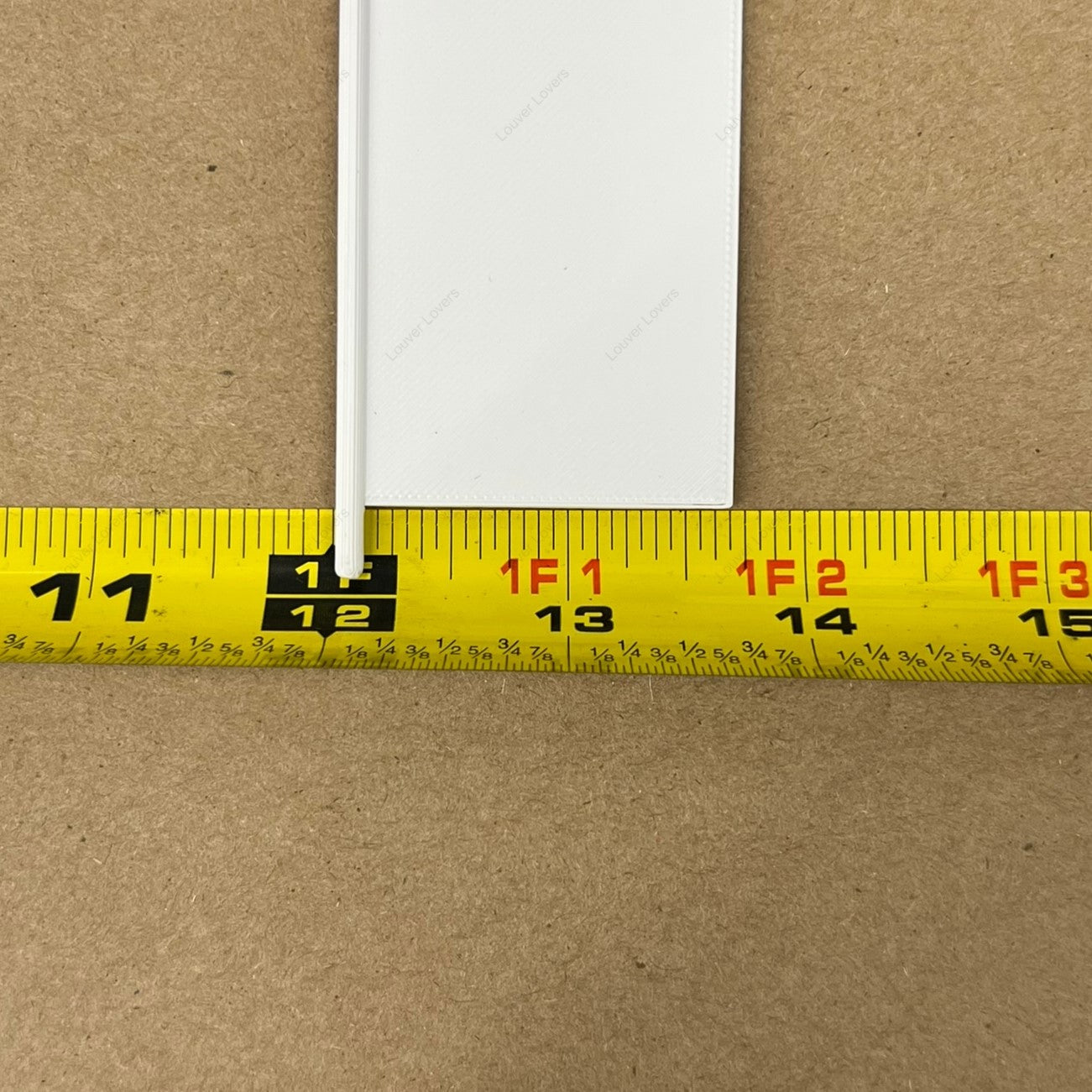4 3/4" Wide • 1 11/16" Tall Vent Slat (5/16" pegs)