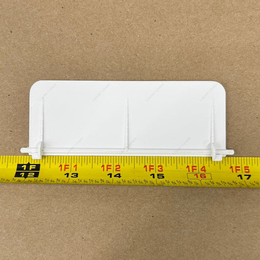 4 5/8" Wide • 1 13/16" Tall Vent Slat Rounded Bottom Corners (1/8" pegs)