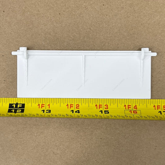 4 5/8" Wide • 1 11/16" Tall Vent Slat (1/8" pegs)