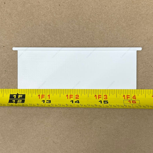 4 3/16" Wide • 1 1/2" Tall Vent Slat (3/16" pegs)