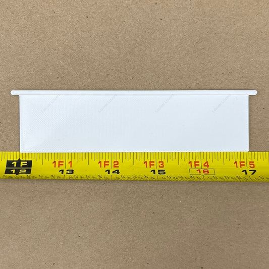 5 1/16" Wide • 1 3/8" Tall Vent Slat (3/16" pegs)