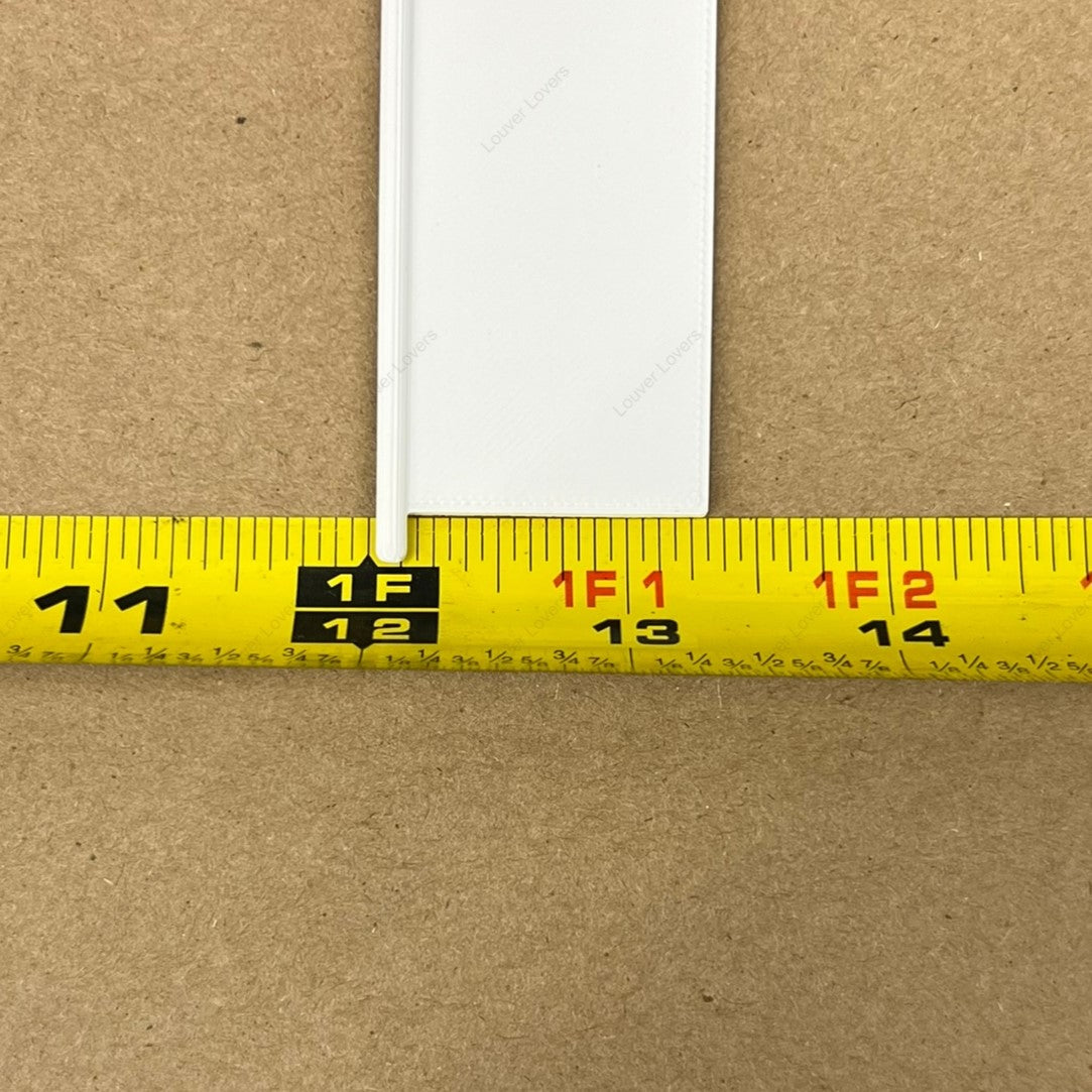 4 7/8" Wide • 1 5/16" Tall Vent Slat (3/16" pegs)