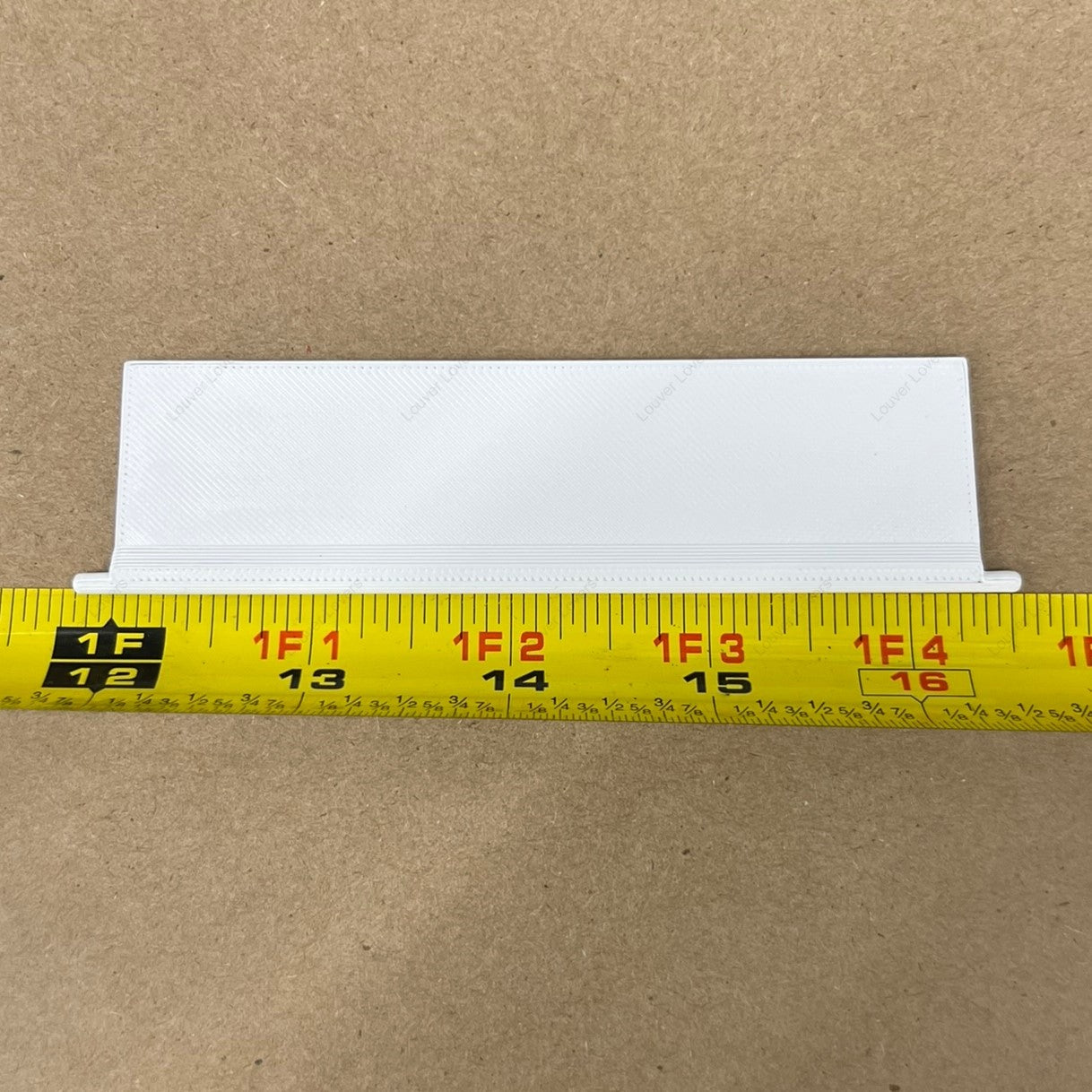 4 5/16" Wide • 1 3/16" Tall Vent Slat Slanted Sides