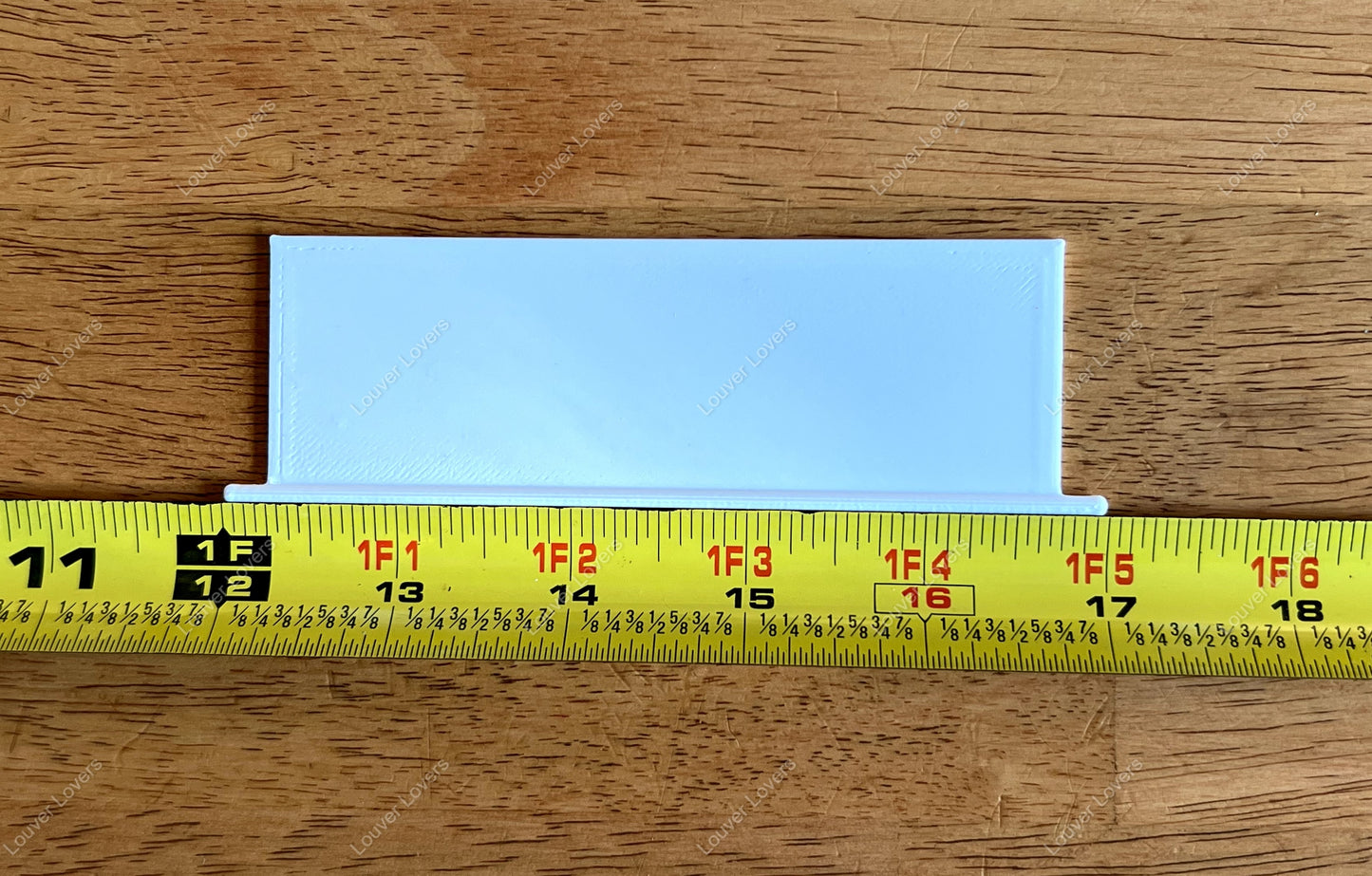 4 1/2" wide 1 9/16" tall dryer vent louver