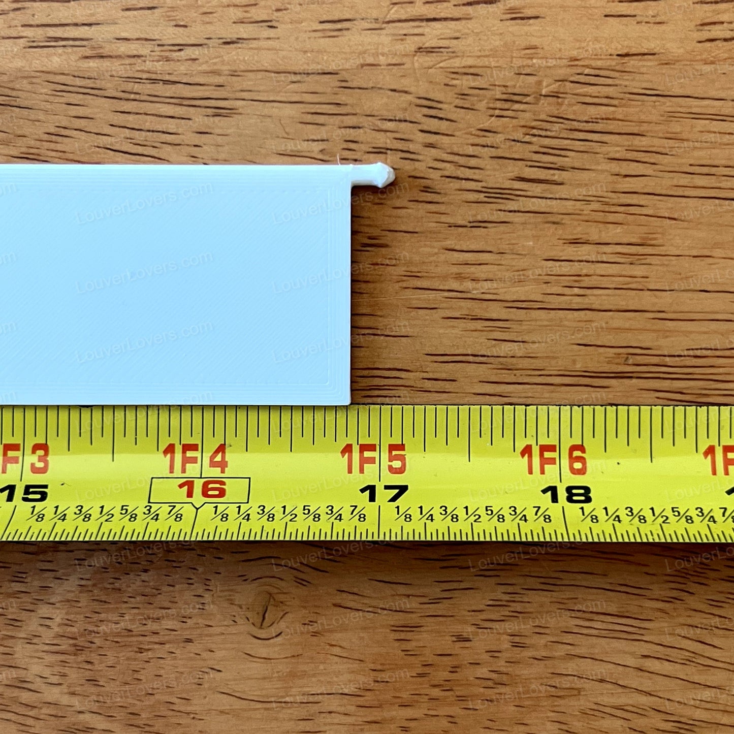 4 3/4" wide 1 1/4" tall dryer vent slat