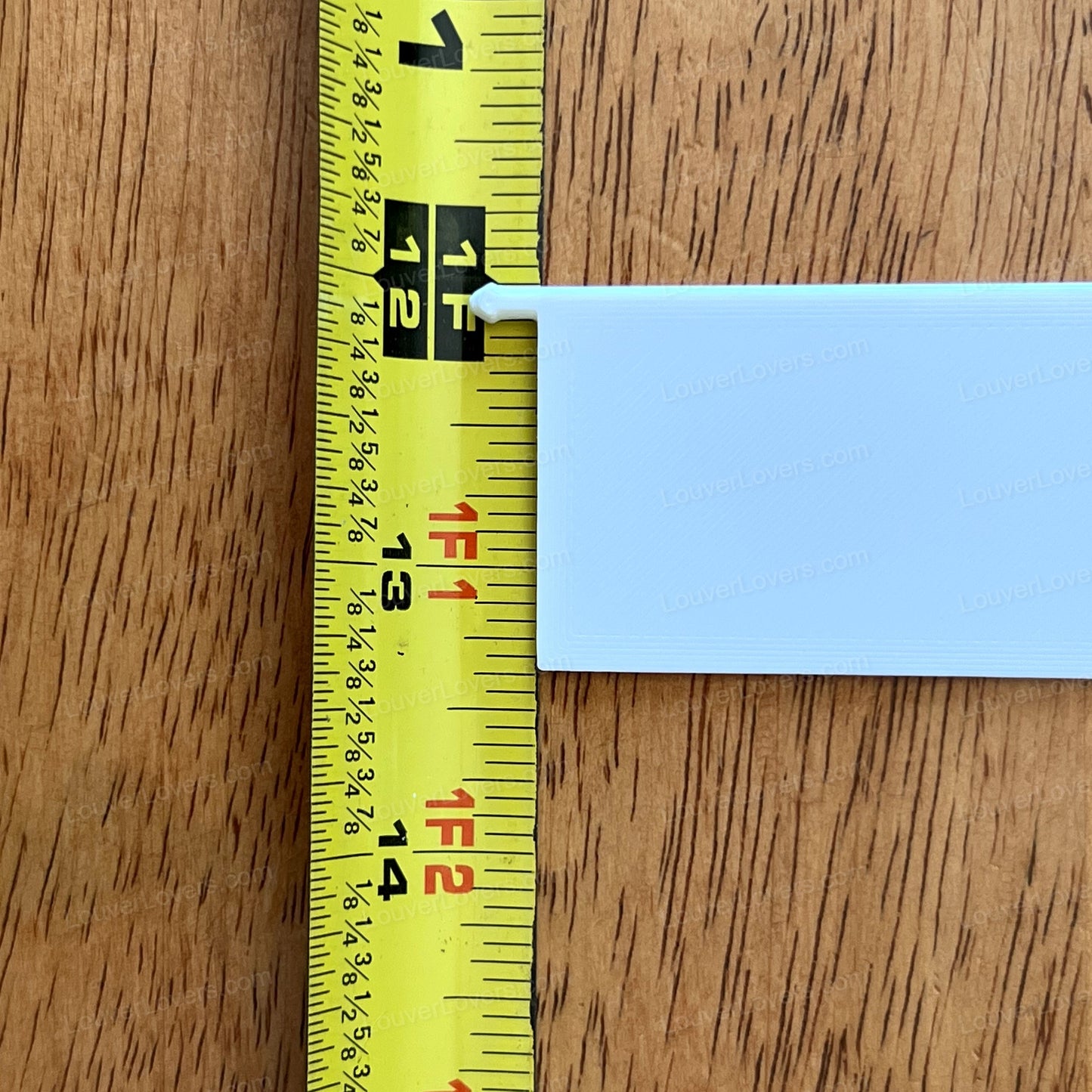 4 13/16" wide 1 5/16" dryer vent flap