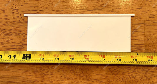 6 3/4" wide 2 7/16" tall vent slat