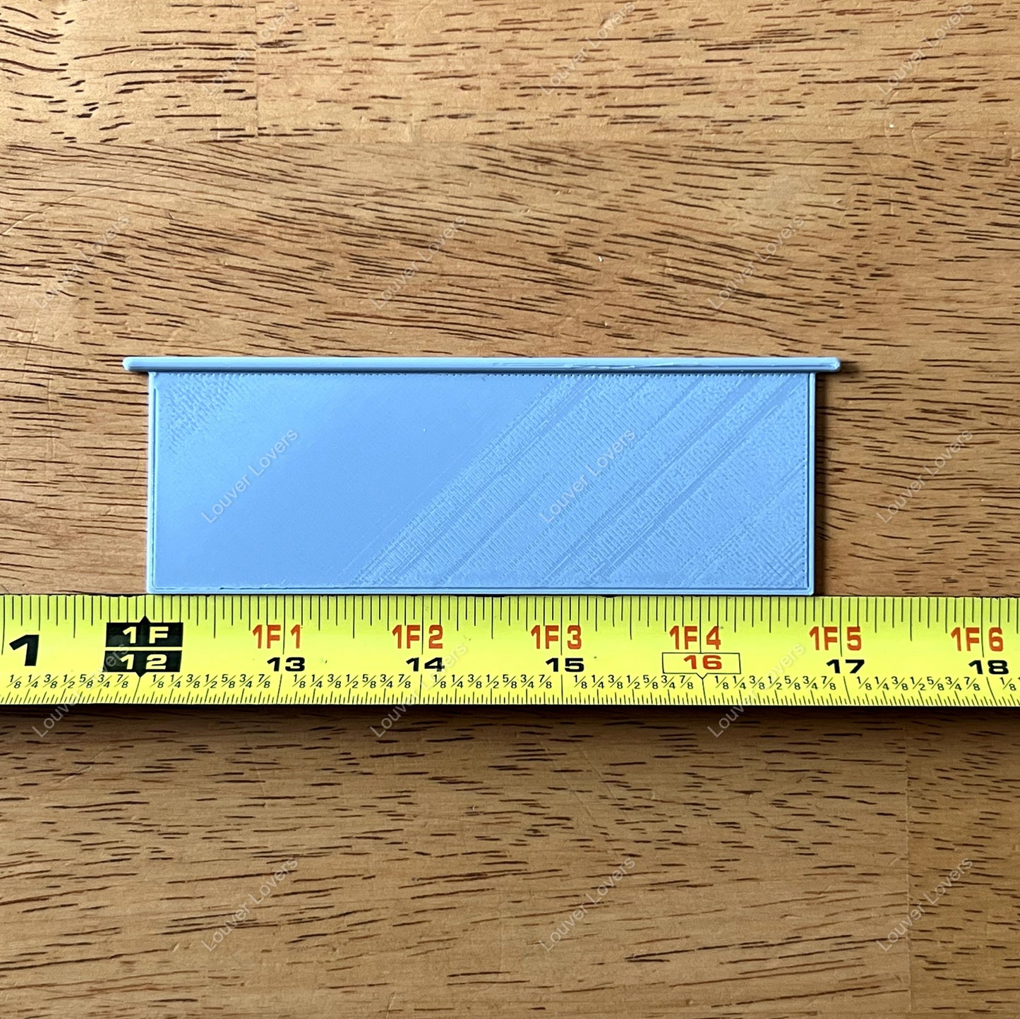 4 3/4" wide 1 3/4" tall dryer vent slat