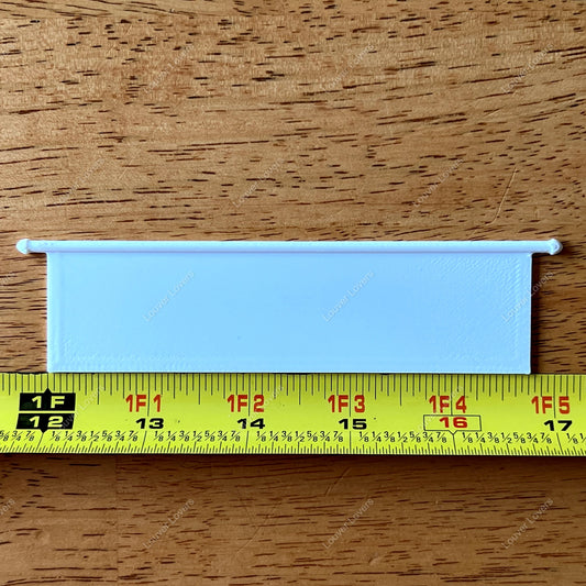 4 3/4" Wide 1 5/16" Tall Dryer Vent Louver