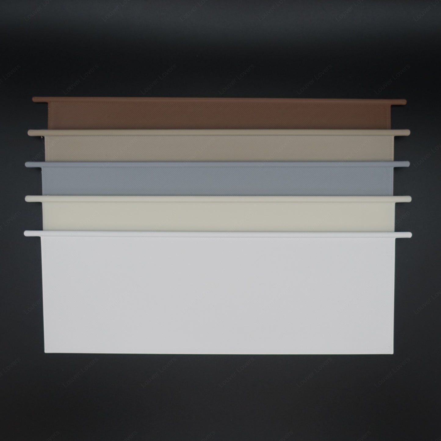 6 15/16" Wide • 2 7/16" Tall Vent Slat (5/16" pegs)
