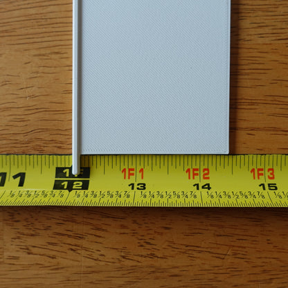 6 15/16" Wide • 2 7/16" Tall Vent Slat (5/16" pegs)