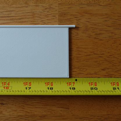 6 15/16" Wide • 2 7/16" Tall Vent Slat (5/16" pegs)