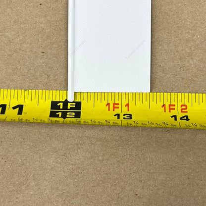 4 3/16" Wide • 1 1/2" Tall Vent Slat (3/16" pegs)